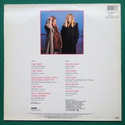 Working Girl サウンドトラック (Various Artists, Carly Simon) - CD裏表紙