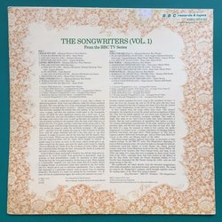 The Songwriters Soundtrack (Nol Coward, Lionel Monckton, Ray Noble, Ivor Novello, Leslie Stuart) - CD Back cover