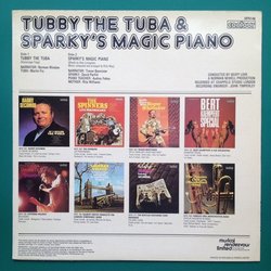 Tubby The Tuba & Sparky's Magic Piano Ścieżka dźwiękowa (Trevor Bannister, Geoff Love, Billy May, Norman Wisdom) - Tylna strona okladki plyty CD