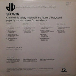 Showbiz Soundtrack (Jill Answell) - CD Back cover