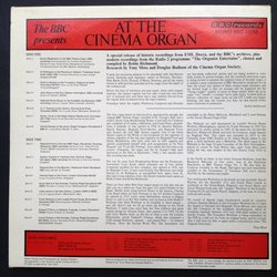 At The Cinema Organ Soundtrack (Various Artists) - CD Achterzijde