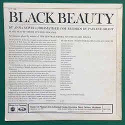 Black Beauty Soundtrack (Cyril Ornadel) - CD Back cover