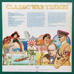 Classic War Themes Ścieżka dźwiękowa (Various Artists, Geoff Love) - Tylna strona okladki plyty CD