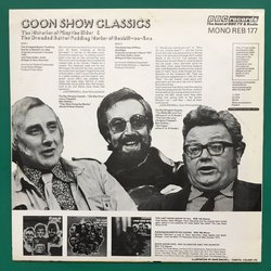 Goon Show Classics サウンドトラック (Spike Milligan, Angela Morley, Harry Secombe, Peter Sellers) - CD裏表紙