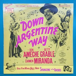 Down Argentine Way / Springtime In The Rockies Ścieżka dźwiękowa (Mack Gordon, Charles Henderson, Cyril J. Mockridge, Alfred Newman) - Okładka CD