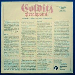 Colditz Breakpoint サウンドトラック (Various Artists) - CD裏表紙