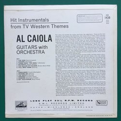 Hit Instrumentals From Western TV Themes Trilha sonora (Various Artists) - CD capa traseira