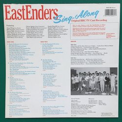 Eastenders Sing-Along Soundtrack (The 1985 Cast Of Eastenders, Bradley James, Stewart James) - CD Back cover