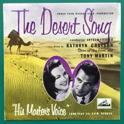 The Desert Song Soundtrack (Sigmund Romberg, Max Steiner) - CD cover