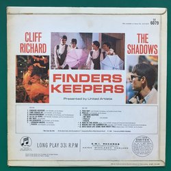 Finders Keepers Soundtrack (Norrie Paramor) - CD Trasero