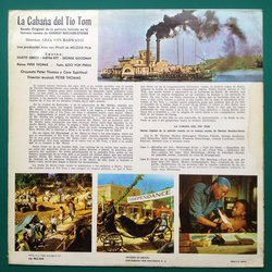 La Cabaa Del Tio Tom Soundtrack (Peter Thomas, Aldo von Pinelli) - CD Back cover