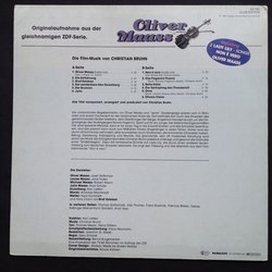 Oliver Maass - Das Spiel Mit Der Zaubergeige Trilha sonora (Christian Bruhn) - CD capa traseira