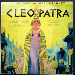 Cleopatra サウンドトラック (Alex North) - CDカバー