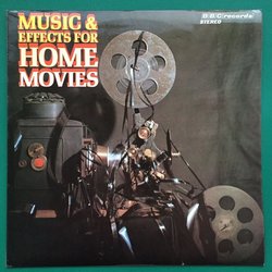 Music And Effects For Home Movies Soundtrack (Bernard Broere, Sylvia Moore) - Cartula