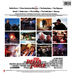 The Delta Force Soundtrack (Alan Silvestri) - CD Back cover