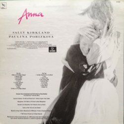 Anna Soundtrack (Greg Hawkes) - CD Back cover