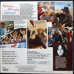 Wilder Westen Inclusive Ścieżka dźwiękowa (Tony Carey) - Tylna strona okladki plyty CD