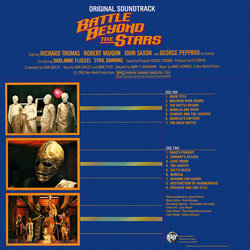 Battle Beyond the Stars Ścieżka dźwiękowa (James Horner) - Tylna strona okladki plyty CD