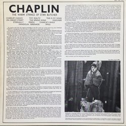 Chaplin Trilha sonora (Charlie Chaplin) - CD capa traseira