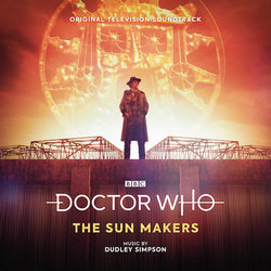 Doctor Who: The Sun Makers Soundtrack (Delia Derbyshire, Dudley Simpson) - CD cover