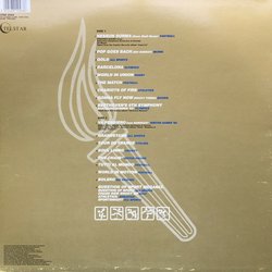 Gold: 18 Epic Sporting Anthems Ścieżka dźwiękowa (Various Artists, Project D) - Tylna strona okladki plyty CD
