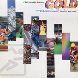 Gold: 18 Epic Sporting Anthems Soundtrack (Various Artists, Project D) - CD cover