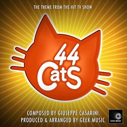 44 Cats Trilha sonora (Giuseppe Casarini) - capa de CD