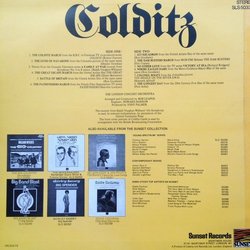 Colditz Trilha sonora (Various Artists) - CD capa traseira