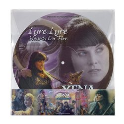 Xena: Warrior Princess: Lyre Lyre Hearts on Fire Trilha sonora (Various Artists, Joseph LoDuca) - capa de CD
