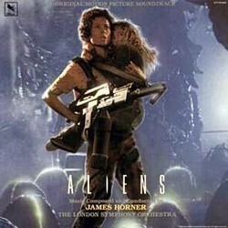 Aliens サウンドトラック (James Horner) - CDカバー