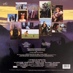 Willow サウンドトラック (James Horner) - CD裏表紙