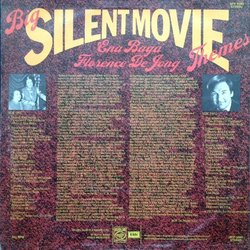 Big Silent Movie Themes Soundtrack (Ena Baga, Florence De Jong) - CD Back cover