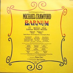 Barnum サウンドトラック (Cy Coleman, Michael Stewart) - CD裏表紙