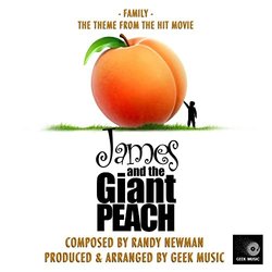 James And The Giant Peach: Family Soundtrack (Randy Newman) - CD cover