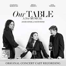 Our Table - Original Concert Cast Recording Soundtrack (Adam Gopnik, David Shire) - CD cover