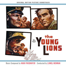 The Young Lions サウンドトラック (Hugo Friedhofer) - CDカバー