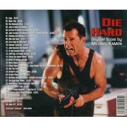 Die Hard サウンドトラック (Michael Kamen) - CD裏表紙