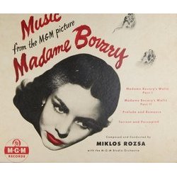 Madame Bovary Ścieżka dźwiękowa (Miklós Rózsa) - Okładka CD