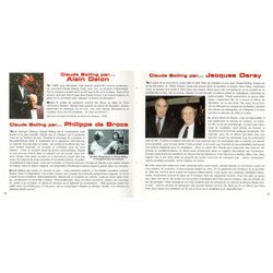 Bolling Story Ścieżka dźwiękowa (Claude Bolling) - Tylna strona okladki plyty CD