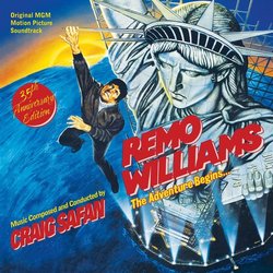 Remo Williams: The Adventure Begins Soundtrack (Craig Safan) - CD cover