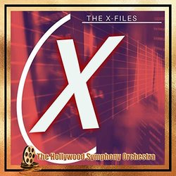 The X-Files サウンドトラック (The Hollywood Symphony Orchestra and Voices) - CDカバー