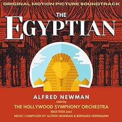 The Egyptian Soundtrack (Bernard Herrmann, Alfred Newman) - CD cover