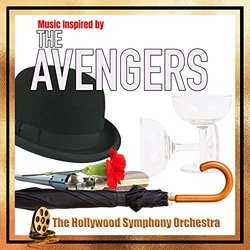 The Avengers Ścieżka dźwiękowa (The Hollywood Symphony Orchestra and Voices) - Okładka CD