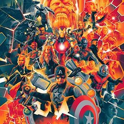 Avengers: Endgame Ścieżka dźwiękowa (Alan Silvestri) - Okładka CD