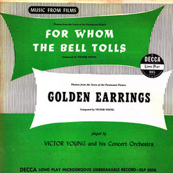 For Whom The Bell Tolls / Golden Earrings サウンドトラック (Victor Young) - CDカバー