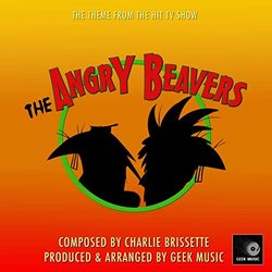 The Angry Beavers Theme Soundtrack (Charlie Brissette) - CD cover