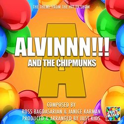 Alvinnn!!! And The Chipmunks Theme Soundtrack (Ross Bagdasarian, Janice Karman) - CD cover