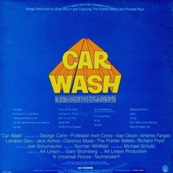 Car Wash Ścieżka dźwiękowa (Rose Royce, Norman Whitfield) - Tylna strona okladki plyty CD