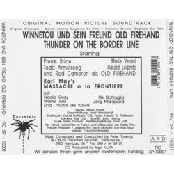 Winnetou und Sein Freund Old Firehand Soundtrack (Peter Thomas) - CD Back cover