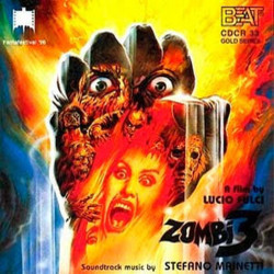 Zombi 3 Trilha sonora (Stefano Mainetti) - capa de CD